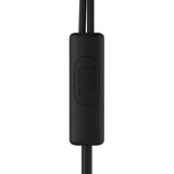 سماعات أذن سلكية JBL C200 SIU مع ميكروفون، صوت جهير نقي من JBL، لون أسود