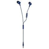 سماعات أذن سلكية JBL C200 SIU مع ميكروفون، صوت جهير نقي من JBL، لون أزرق