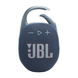 مكبر صوت JBL Clip 5 أسود محمول بتقنية بلوتوث - ستيريو / لاسلكي / بلوتوث - أزرق