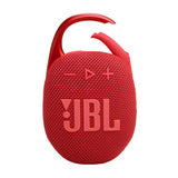 مكبر صوت JBL Clip 5 أسود محمول بتقنية بلوتوث - ستيريو / لاسلكي / بلوتوث - أحمر