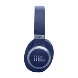 سماعة رأس بلوتوث JBL LIVE 770NC مع ميكروفون (تشغيل يصل إلى 65 ساعة، فوق الأذن، أزرق)