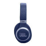 سماعة رأس بلوتوث JBL LIVE 770NC مع ميكروفون (تشغيل يصل إلى 65 ساعة، فوق الأذن، أزرق)