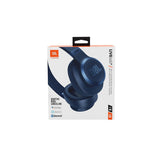 JBL Live 660NC Bluetooth Headphone with Mic (50 Hours Playback, Over Ear, Blue)