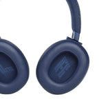 JBL Live 660NC Bluetooth Headphone with Mic (50 Hours Playback, Over Ear, Blue)