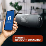 مكبر صوت بلوتوث محمول JBL Charge 5 - رمادي