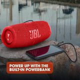 مكبر صوت بلوتوث محمول JBL Charge 5 - أحمر