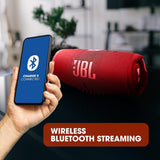 مكبر صوت بلوتوث محمول JBL Charge 5 - أحمر