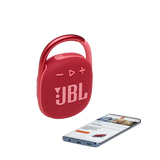مشبك مكبر صوت بلوتوث محمول من JBL - أحمر