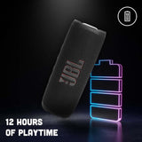 مكبر صوت JBL المحمول Flip 6 - رمادي