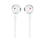 JBL T205BT Wireless Bluetooth in Ear Neckband Headphones with Mic White
