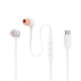 سماعات JBL Tune 310C USB-C - داخل الأذن / سلكية / بيضاء