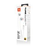 سماعات JBL Tune 310C USB-C - داخل الأذن / سلكية / بيضاء