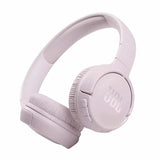 JBL Tune 510BT  Bluetooth Headphone with Mic (Dual Connectivity, On Ear, Rose)