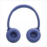 سماعات رأس لاسلكية JBL Tune 760NC - خاصية إلغاء الضوضاء النشط / صوت محيطي 5.0 / أزرق