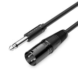 Jasoz Audio Cable 6.5mm Male to 3-Pin XLR Male, 3m