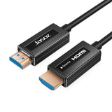 Jasoz HDMI Fiber Optical Cable - 8K / 48Gbps / 25 Meter / Black