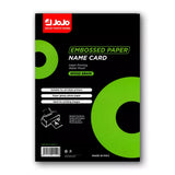 JoJo Wood Grain Embossed Double Sided Name Card Paper A4 300GSM