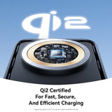 Joyroom 10000mAh QI2 Magnetic Wireless Power Bank with Holder – 22.5W Fast Charging, Black