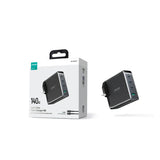Joyroom 140W 3C1A Fast Charger-Black+240W C to C Cable 1.2m GaN Ultra