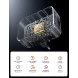 Joyroom 17W Universal Travel Adapter with USB Ports – Black