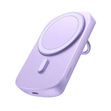 Joyroom 20W 6000mah Mini magnetic wireless power bank with ring - Purple