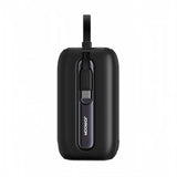 Joyroom 22.5W Mini Power Bank with Dual Cables 10000mAh - Black
