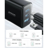 Joyroom 32W 2PD+QC Mini Intelligent Fast Charger - Dual Ports for Quick Charging
