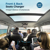 Joyroom 5 multi-port(2 PD + 3 QC3.0) fast car charger
