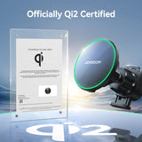 Joyroom Magnetic Wireless Car Charger Mount – Black