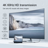 Joyroom TYPE-C to HDMI 4K cable 2m-gray