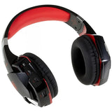 KOTION EACH G2000BT Stereo Gaming Headset Noise Cancelling Over Ear Headphones with Detachable Mic - Red