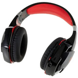 KOTION EACH G2000BT Stereo Gaming Headset Noise Cancelling Over Ear Headphones with Detachable Mic - Red