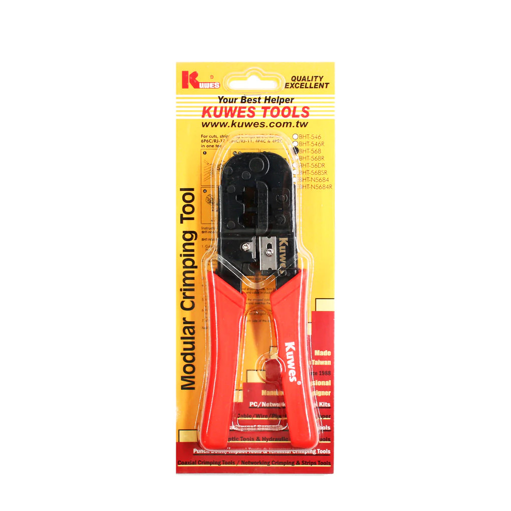 KUWES Modular Crimping Tool RJ45/RJ11 – Star Light Kuwait