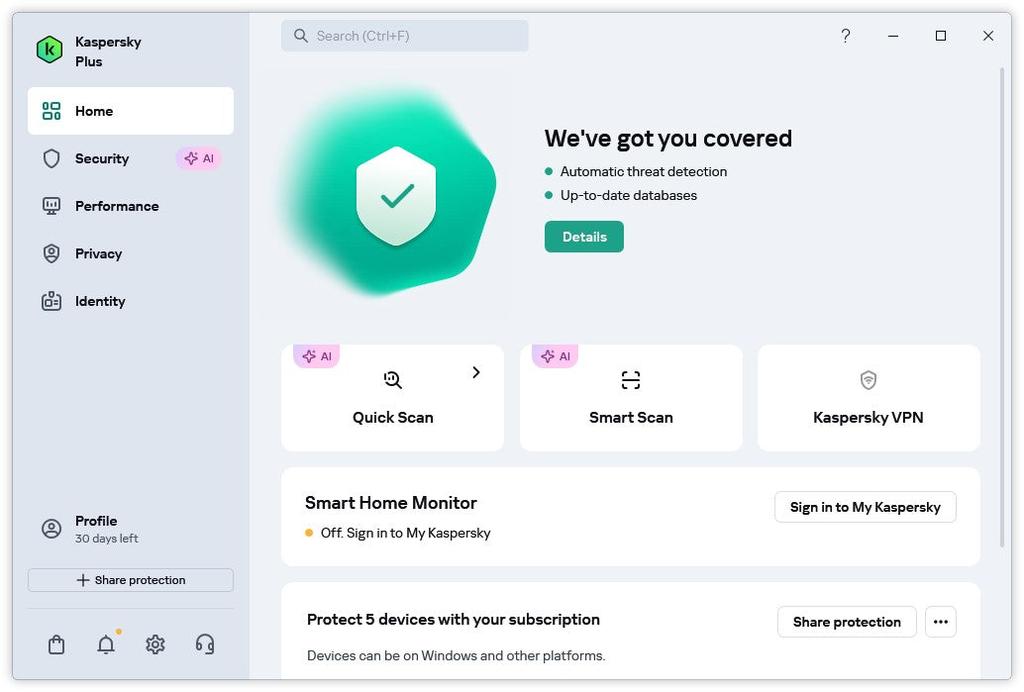 Kaspersky Plus (1 Device, 1 Year)
