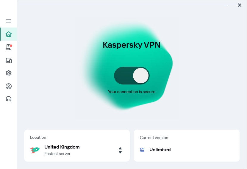 Kaspersky VPN Secure Connection (5 Devices, 1 Year) – Without CD