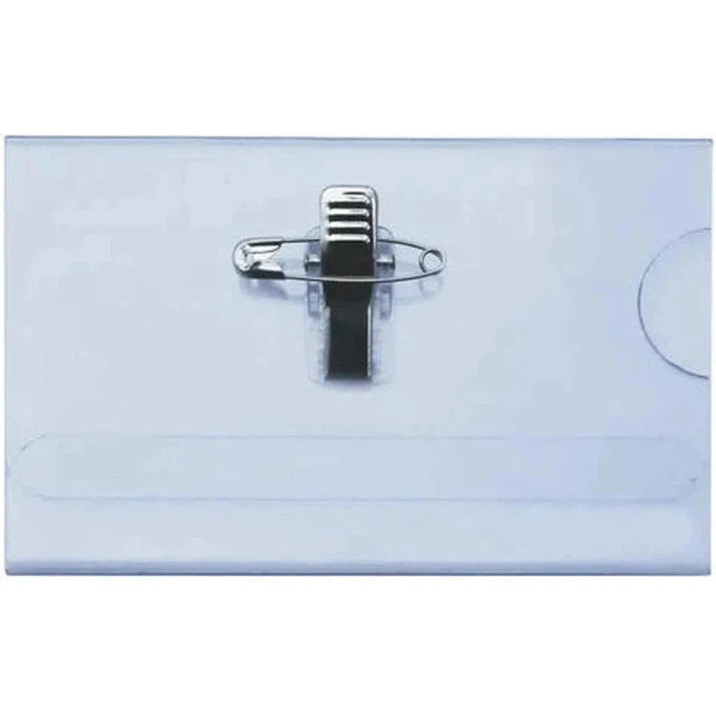 Kejea T-748 Id Card Holder 0.2Mm & 0.3Mm With Clip And Without Clip - Pack Of 50-Display Stands-Other-0.2mm With Clip-Star Light Kuwait