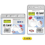 Kejea T-838 Id Card Holder Clear-Cards And Id-Other-Horizontal 105x74mm-Star Light Kuwait