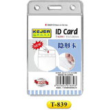 Kejea T-839 Id Card Holder Vertical-Cards And Id-Kejea®-Star Light Kuwait