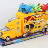Kids Diecast Alloy Mini Vehicle Set With Large Carrier Truck Engineering Toy-168-27-Common Toys-Other-Star Light Kuwait