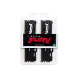 Kingston 64GB DDR5 6000MHz Fury Beast RGB Desktop RAM Kit CL36, (32GB x2) Black