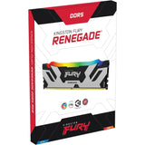 ذاكرة Kingston FURY Renegade سعة 32 جيجابايت (16 جيجابايت × 2) DDR5 7200 ميجاهرتز RGB RAM (KF572C38RSAK2-32)