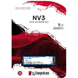 Kingston NV3 1TB NVMe SSD Gen4 Upto 6000Mb/s-SNV3S/1000G