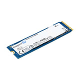 محرك أقراص Kingston NV3 NVMe SSD بسعة 2 تيرابايت من الجيل الرابع بسرعة تصل إلى 6000 ميجابايت/ثانية - SNV3S/2000G