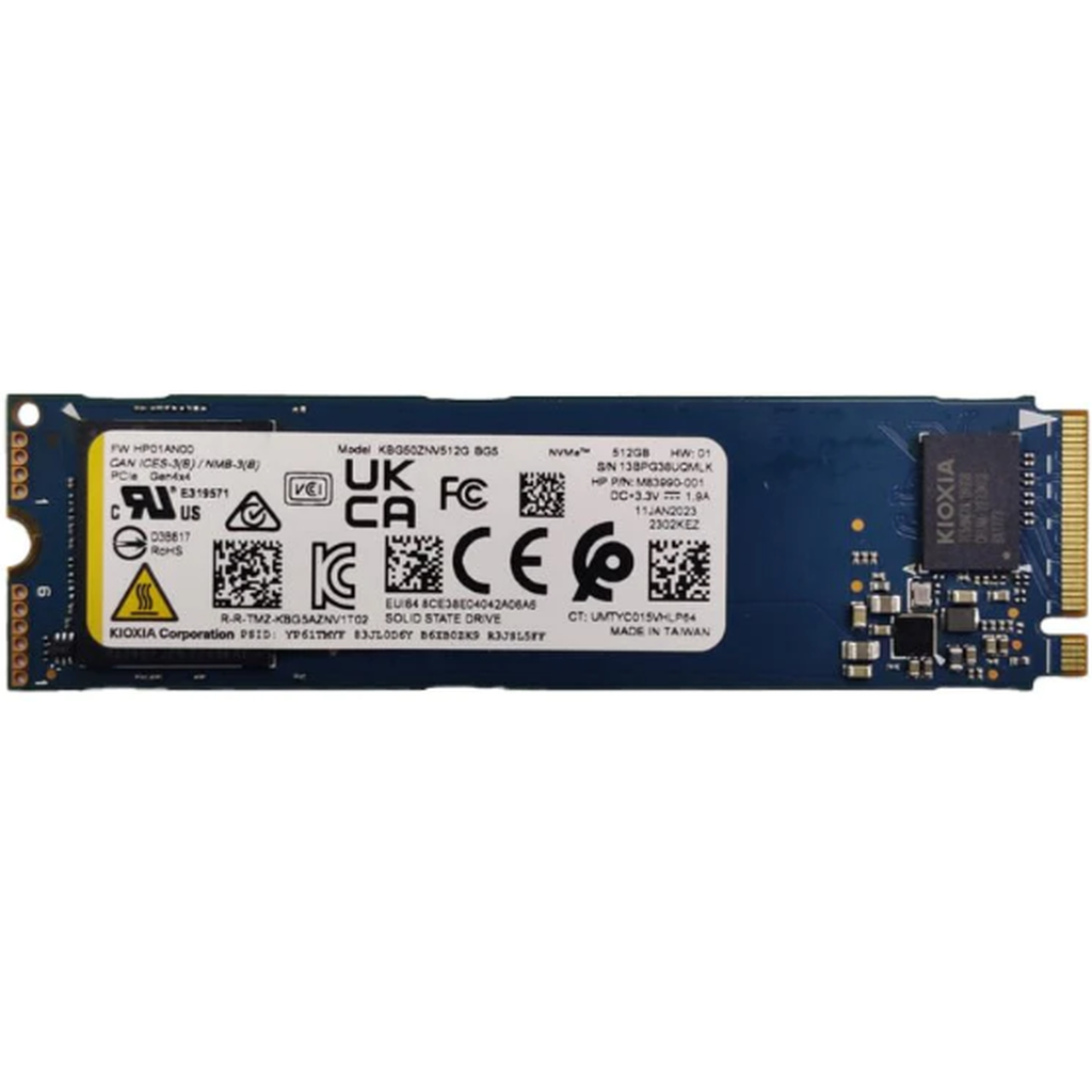 Kioxia M.2 Pcie Nvme Ssd - 512Gb / M.2 2280 / Pcie 4.0 / Open - Ssd-Ssd-Kioxia-Star Light Kuwait