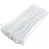 Kuwes Cable Tie Ksgt-250Tc 4.8Mm X 250Mm - White-Network Tools Accessories-Kuwes-Star Light Kuwait