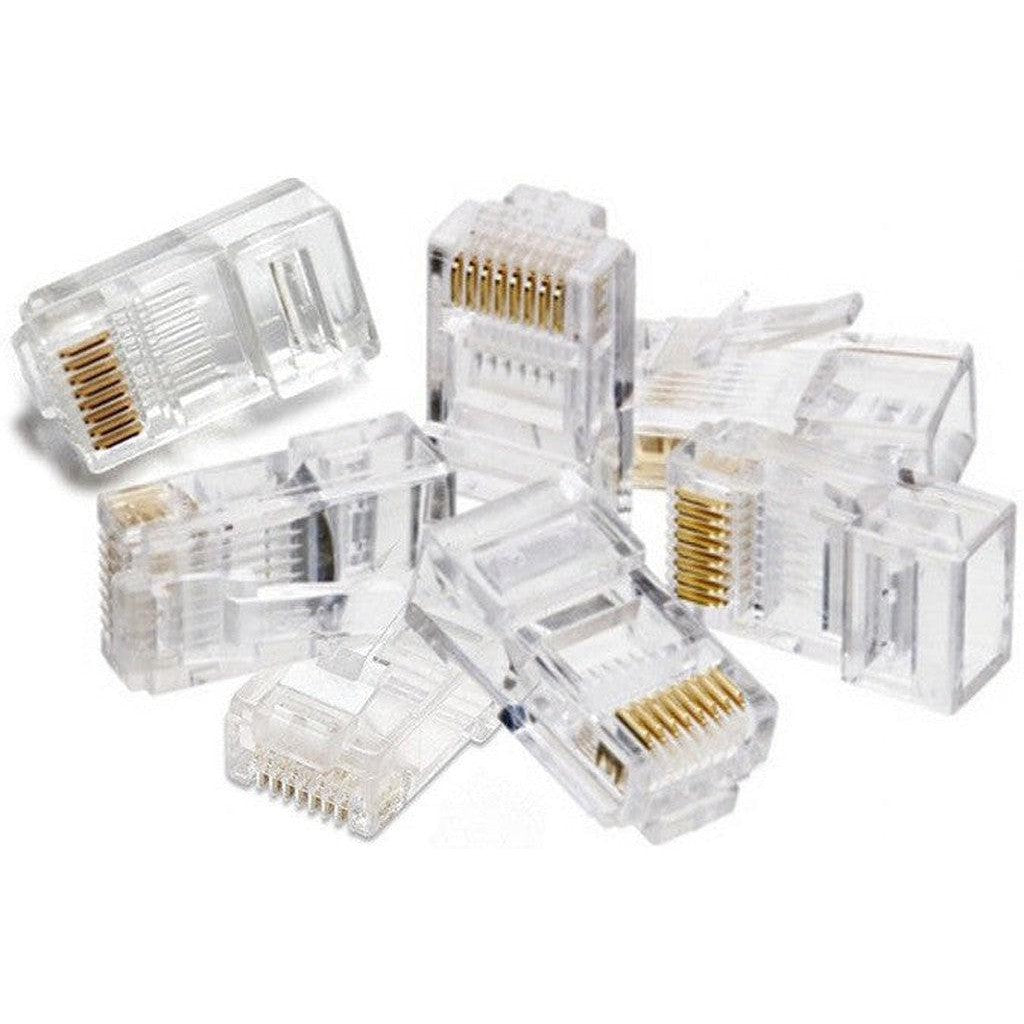 Kuwes Cat5 Rj45 Connectors Pack Of 25Pc | Star Light Kuwait