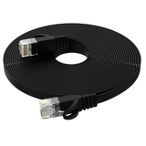 Kuwes Network CAT6 Flat Cable, Ethernet, RJ45, 15M