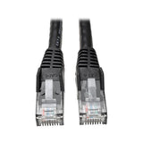Kuwes Network Cat 6 Cable Black - 1 Meter