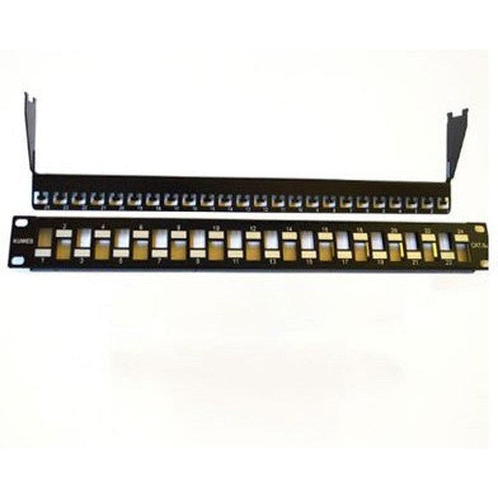 Kuwes Patch Panel Cat6A Unshielded 24 Port-Kuwes Patch Cord Panel-Kuwes-Star Light Kuwait