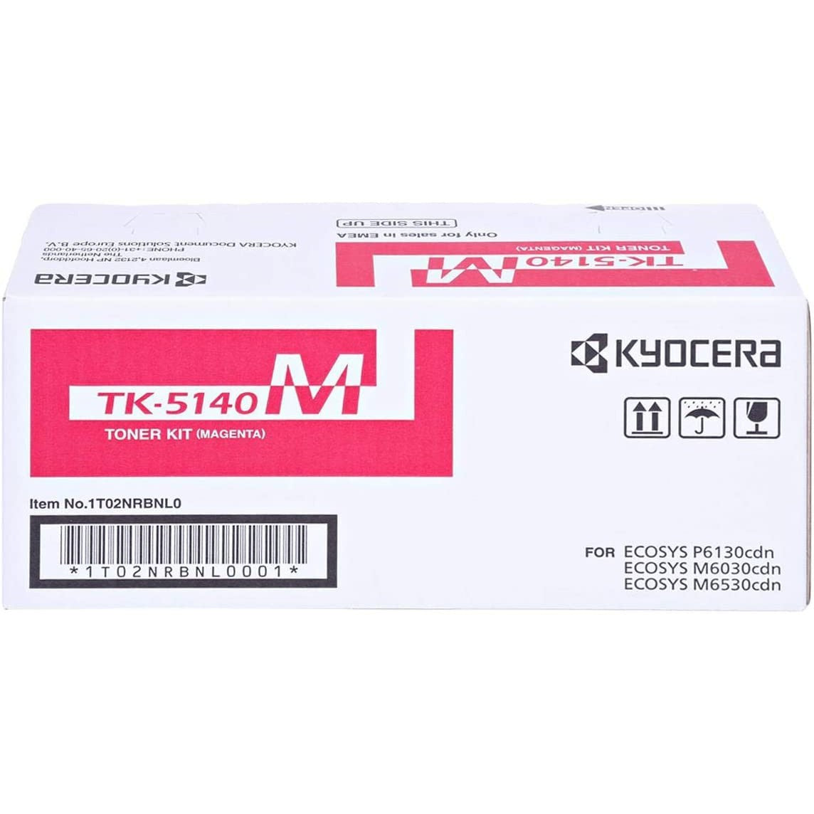 Kyocera Tk 5140 Magenta Toner Cartridge-Inks And Toners-Kyocera-Star Light Kuwait